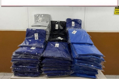 Kocaeli'de 3 milyonluk sahte giyim ürünü ele geçirildi