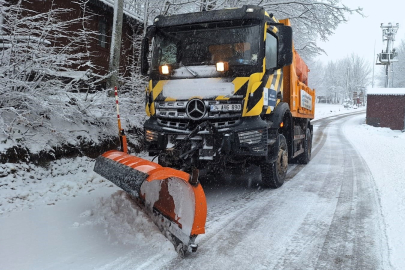 Kocaeli’de Karla Mücadele Seferberliği: 630 Personel Sahada
