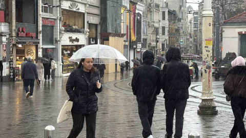 İstanbul’da soğuk hava ve yağmur etkili oluyor