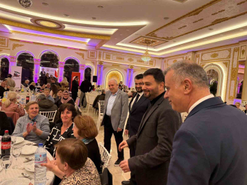 Başkan Öztekin Prizren’de Rumeli Türkleriyle aynı sofrayı paylaştı