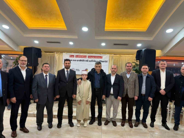 Başkan Öztekin, Balkanlar’da vatandaşlarla iftar sofrasında buluştu