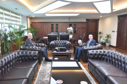 Vali Gül, Başsavcı Mehmet Beşir Güven’i ziyaret etti