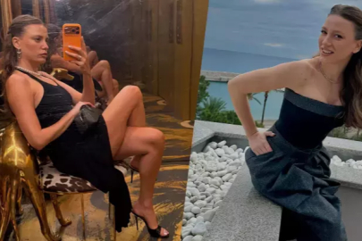 Paris'te 'Serenay Sarıkaya' rüzgarı! Kırmızı halıda esti geçti