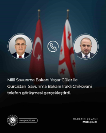 Bakan Güler, Gürcistanlı mevkidaşı ile telefonda görüştü