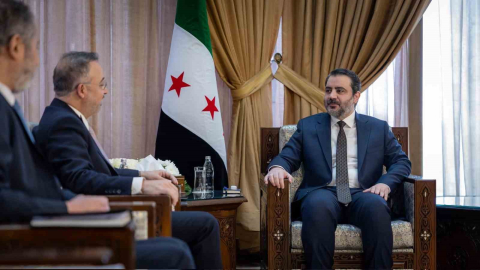 Büyükelçi Yılmaz, Suriye Dışişleri Bakanı Şeybani ile bir araya geldi