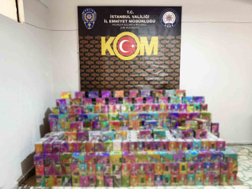 Çay paketleri arasında kaçak sigara sevkiyatı dronlu polis takibine takıldı