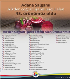 Adana şalgamı, AB’den coğrafi işaret tescili aldı
