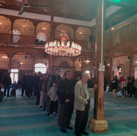 Beypazarı’nda Sakal-ı Şerif tarihi camide ziyarete açıldı