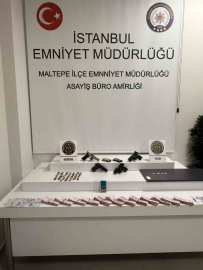 Maltepe’de uyuşturucu operasyonu: Manyetik kartlı zuladan yüklü miktarda para ve silah çıktı