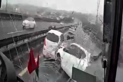 8 kişinin yaralandığı kaza