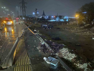 Kontrolden çıkan otomobil takla attı: 1 ölü