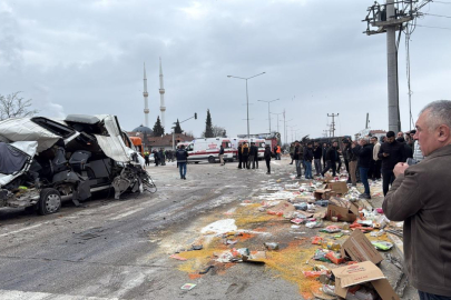 Samsun'da 6 araçlık kaza: 19 yaralı