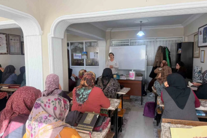 Kur’an kurslarında sağlık bilgilendirmeleri
