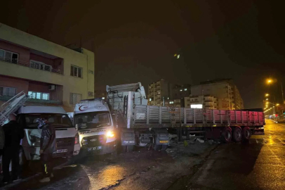 Mardin’de zincirleme trafik kazası: 4 yaralı
