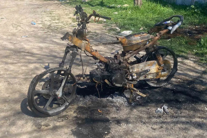 50 bin liralık motoruna 204 bin TL ceza yedi, motorunu yaktı
