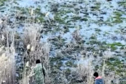Burdur’da kaçak avcılar drondan kaçamadı
