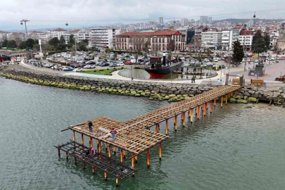 Ordu’da Ay Işığı İskelesi yenileniyor
