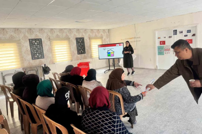 Elazığ’da kadına yönelik şiddetle mücadele eğitimi
