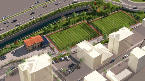 Ümraniye’de modern spor tesisi için geri sayım başladı