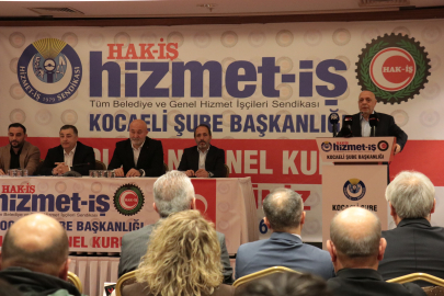 HAK-İŞ Genel Başkanı Arslan Kocaeli'de seslendi: "Biz sadece toplu sözleşme yapan sendika değiliz"
