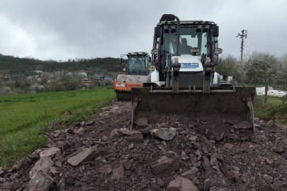 Bozulan yollara hızlı müdahale