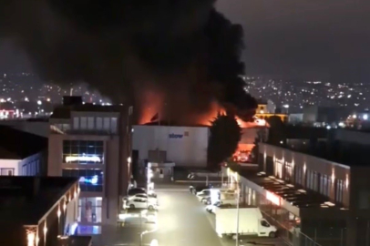 Kocaeli Başiskele’de Fabrika Yangını: Raf Üretim Tesisinde Büyük Hasar