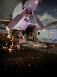 Bağdat Uluslararası Havalimanı’na roketli saldırı