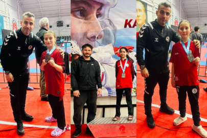 Körfezli 3 genç karateci Balkan Şampiyonası için milli takıma seçildi