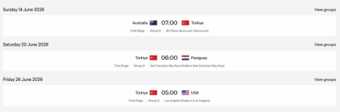 A Milli Takım’ın Dünya Kupası fikstüründe değişiklik