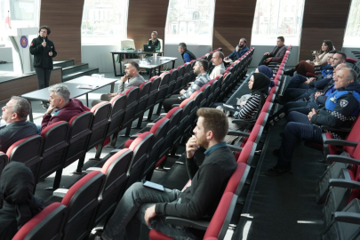 Başiskele Belediyesi personeline KBRN ve sivil savunma eğitimi verildi