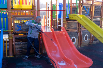 Gölbaşı’nda parklar yaza hazırlanıyor