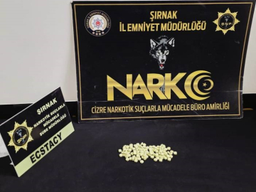 Şırnak’ta uyuşturucu hap ele geçirildi: 2 gözaltı