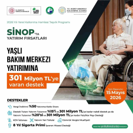 Sinop’ta sosyal altyapıya güç katacak dev teşvik açıklandı