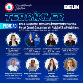 Geleceğin Hava Ölçüm Teknolojisi Projesine TÜBİTAK’tan Destek