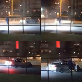 Trafikte drift atan sürücü gözaltına alındı