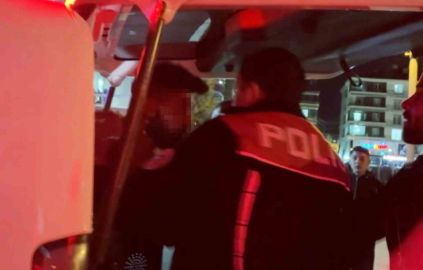 Aksaray’da "evimi bastı" kavgası polisin müdahalesiyle son buldu