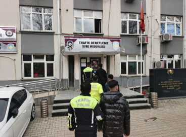 Gaziantep’te konvoy yapan 3 sürücüye 272 bin TL ceza