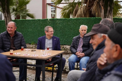 Altınova’da Başkan Ergin’den halkla samimi buluşma