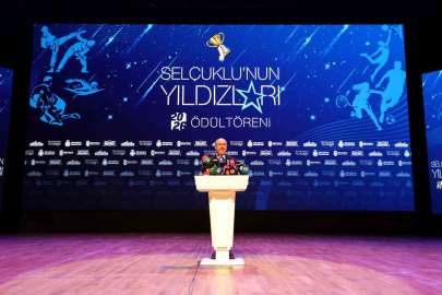 Selçuklu’nun yıldızları ödüllendirildi