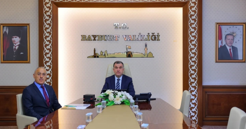 Vali Eldivan, sosyal risk haritaları toplantısına katıldı