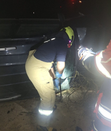 Balya-Gönen yolunda kaza: 2 yaralı