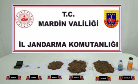 Mardin’de uyuşturucu operasyonu