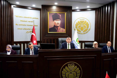 Malatya’da nisan ayı meclis toplantısı yapıldı