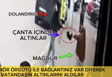 Kendini polis diye tanıttı, terlikle dolandırmaya geldi