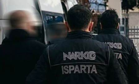 Isparta’da uyuşturucu operasyonunda 2 şüpheli tutuklandı