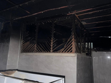 Kırıkhan’da yanan fırın kullanılmaz hale geldi