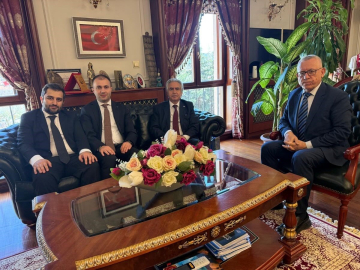 UNESCO Türkiye Milli Komisyonu Başkanı Oğuz’dan ORAN Kalkınma Ajansı’na ziyaret