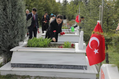 Kütahya’da "Polis Haftası" dolayısıyla şehitlikler ziyaret edildi