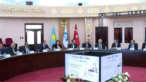 KBÜ, Kazakistan’da uluslararası iş birliği protokolüne imza attı