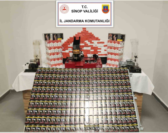 Sinop’ta kaçak tütün operasyonu: 1 gözaltı